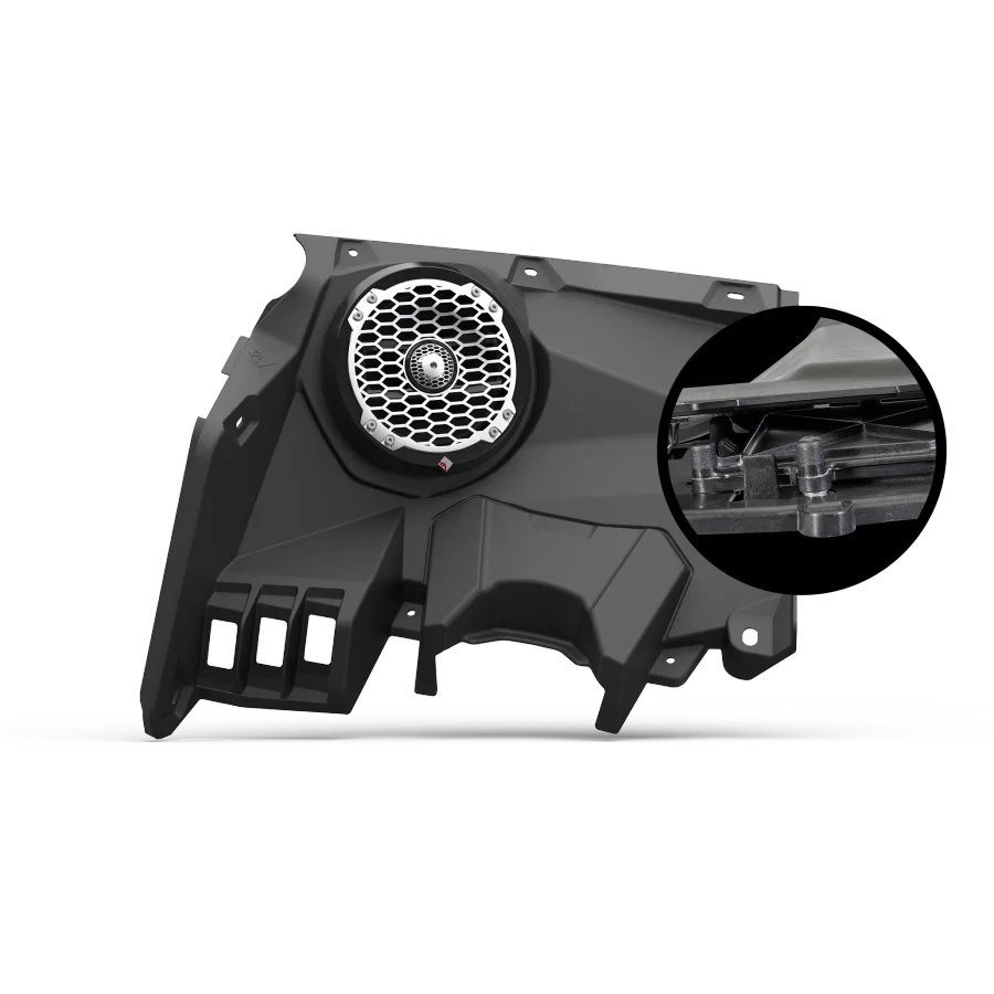 6.5" front speaker enclosures (pair) for 2017+ Maverick X3 models