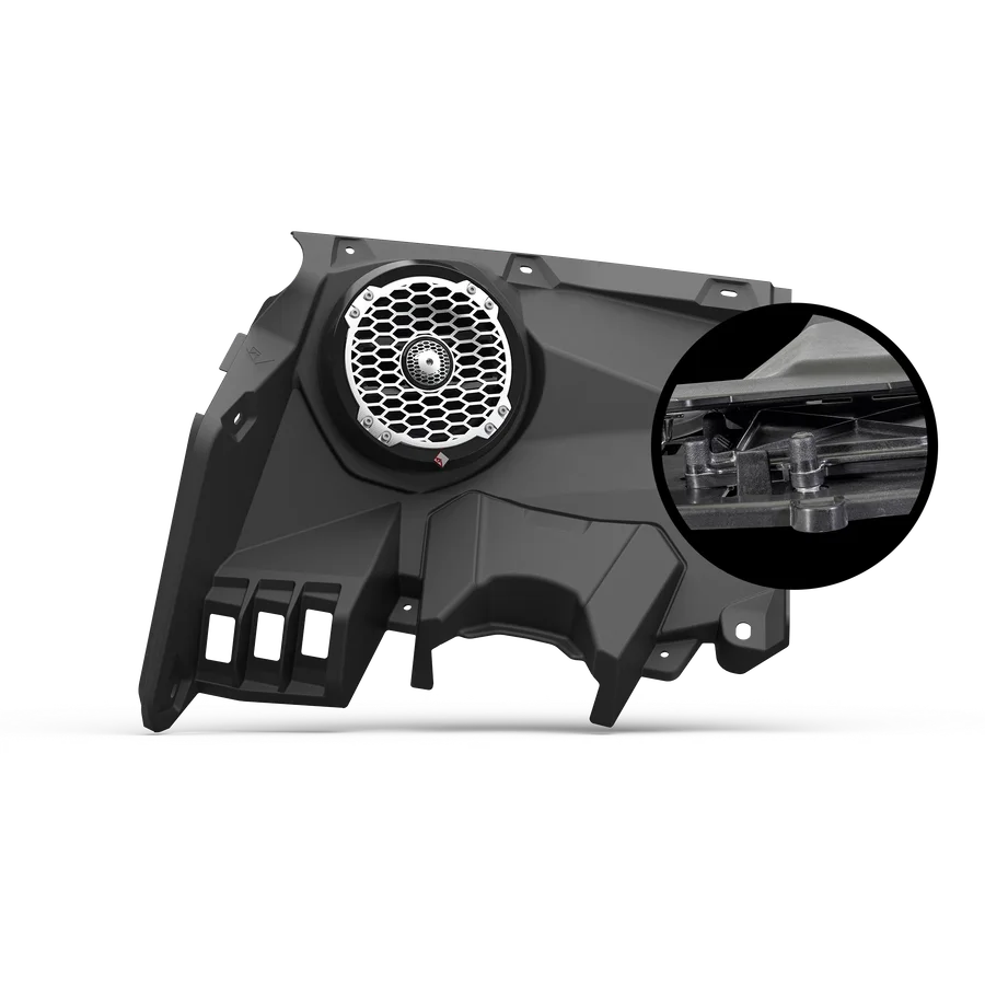 6.5" front speaker enclosures (pair) for 2017+ Maverick X3 models