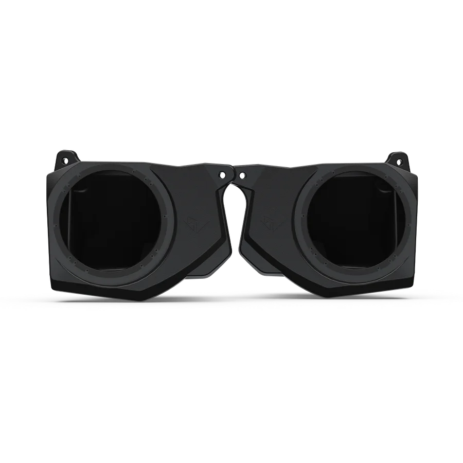 6.5" Front Color Optix™ Speaker Enclosure Pair for Select 2018+ Ranger Models (Gen-2)