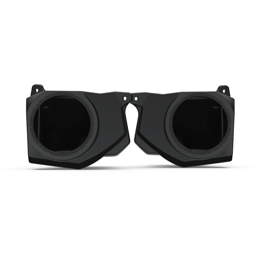 6.5" Front Color Optix™ Speaker Enclosure Pair for Select 2018+ Ranger Models (Gen-2)