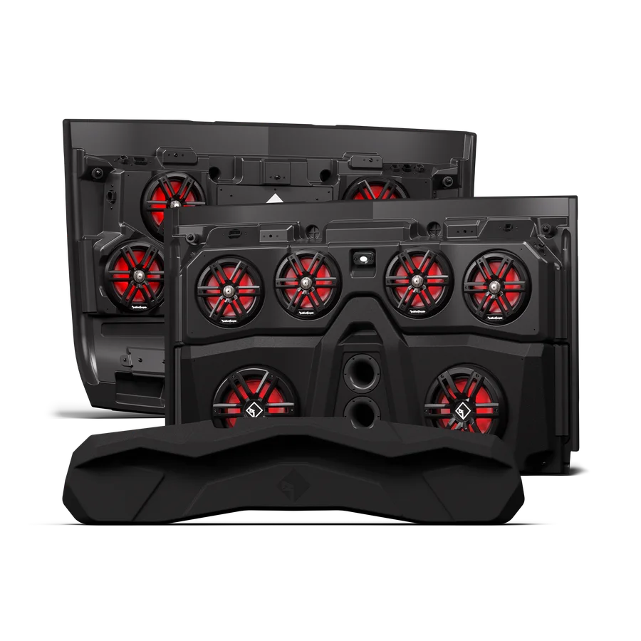 Front & Rear Audio Roof for Select 2018+ Polaris Ranger Crew Models