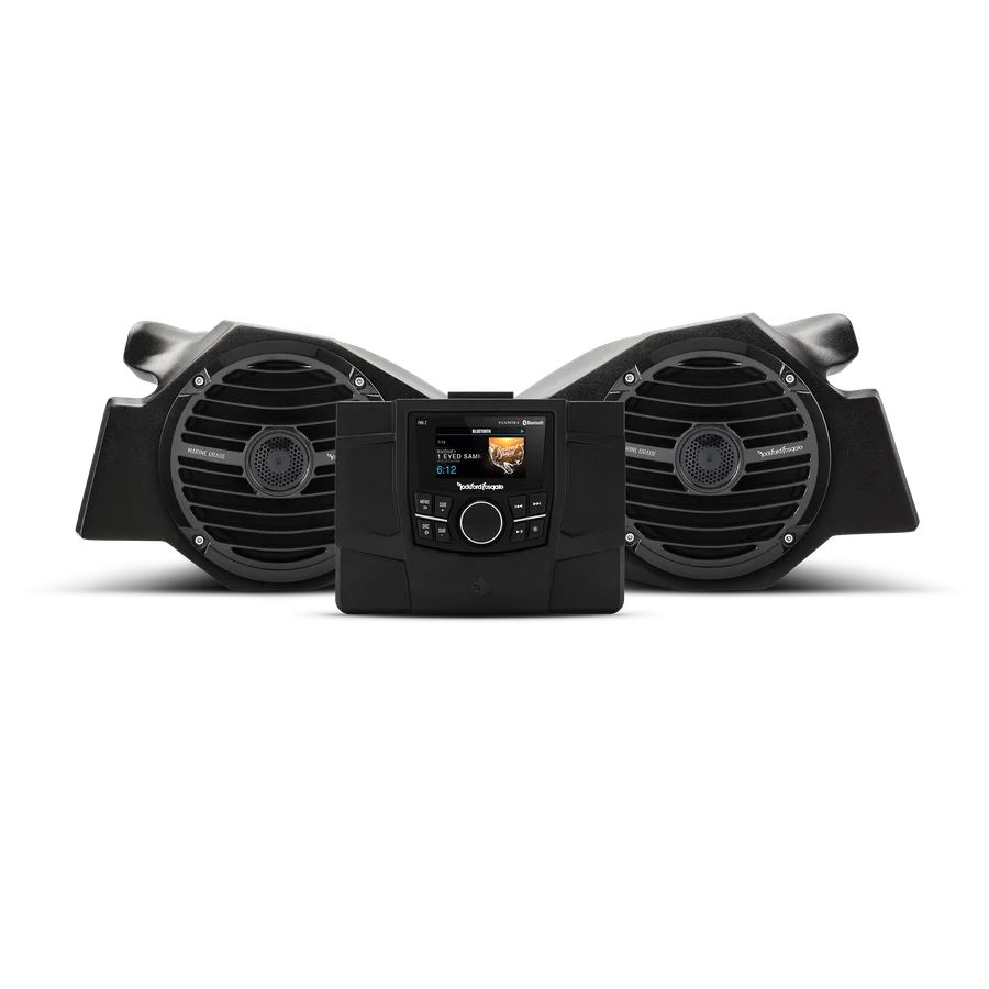 RZR Stage 2: Stereo and front speaker kit for 2014-2018 Polaris® RZR® models (Gen-1)