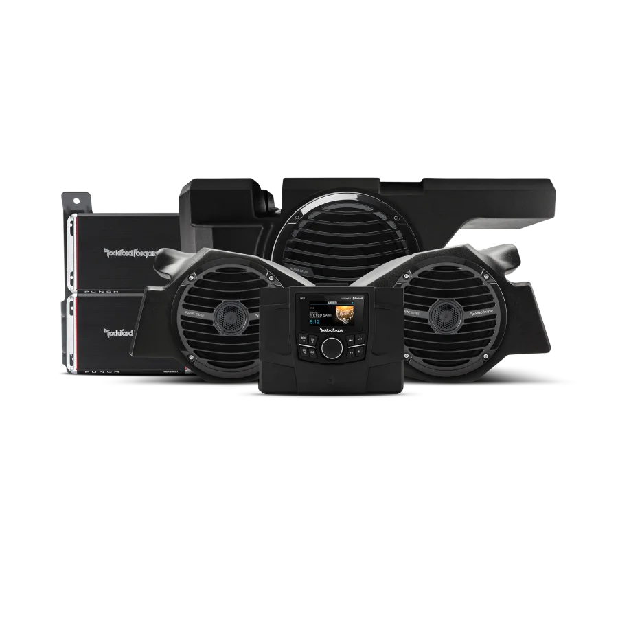 RZR Stage 3: 600 Watt stereo, front speaker and subwoofer kit for 2014-2018 Polaris® RZR® models (Gen-1)