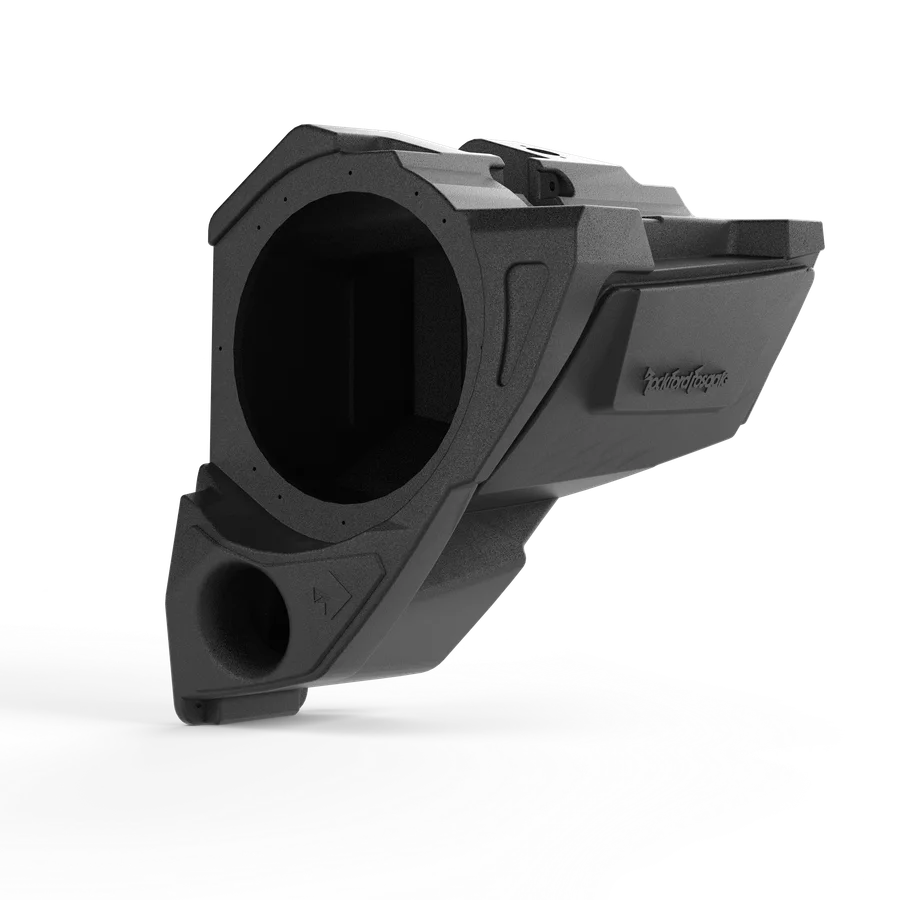 Direct Fit Front Color Optix™ 10" Vented Loaded Subwoofer Enclosure for select Polaris® RZR® Models