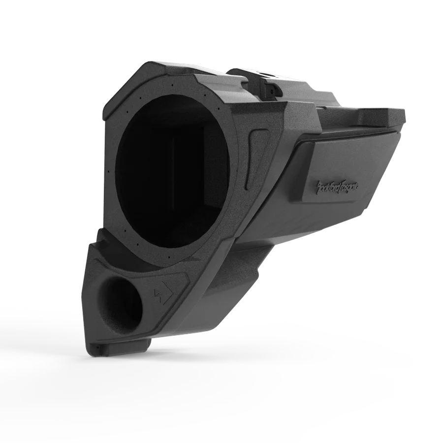 Direct Fit Front Color Optix™ 10" Vented Loaded Subwoofer Enclosure for select Polaris® RZR® Models