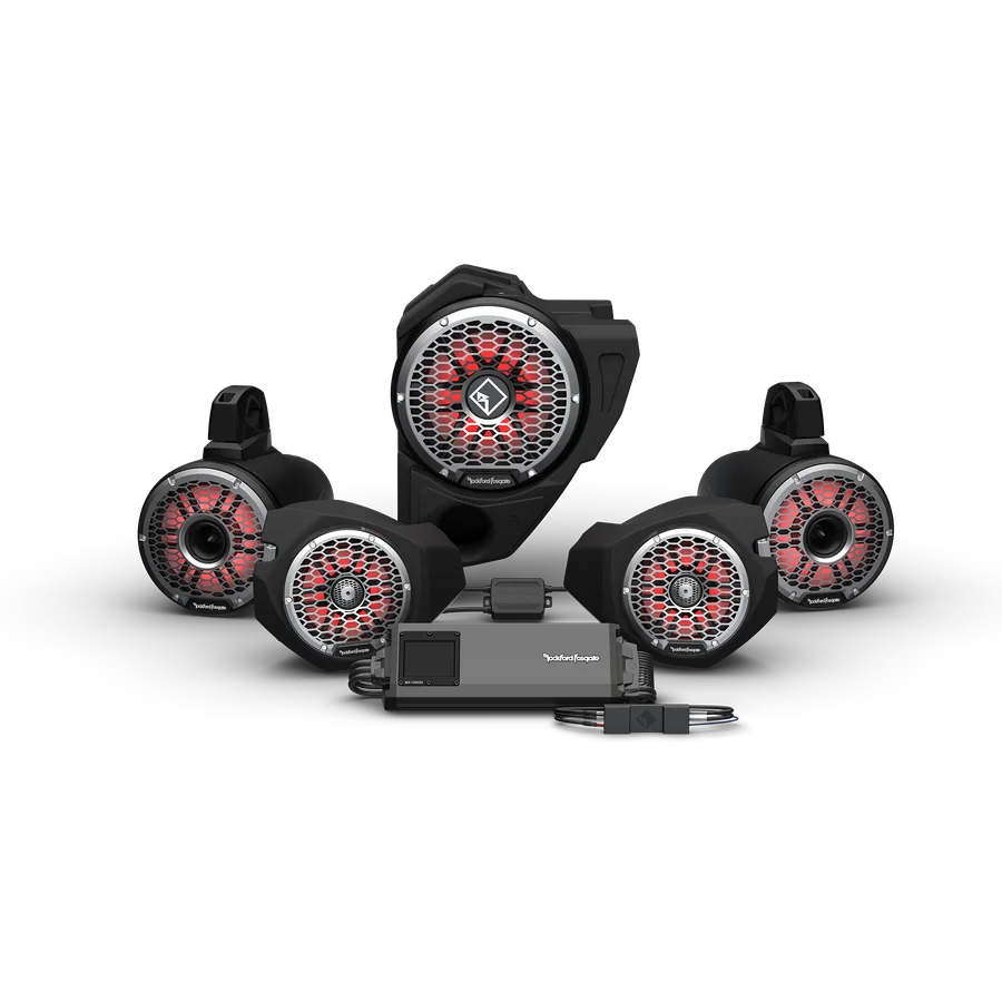 2014+ RZR Stage 6 Audio System For Ride Command (Gen-3)