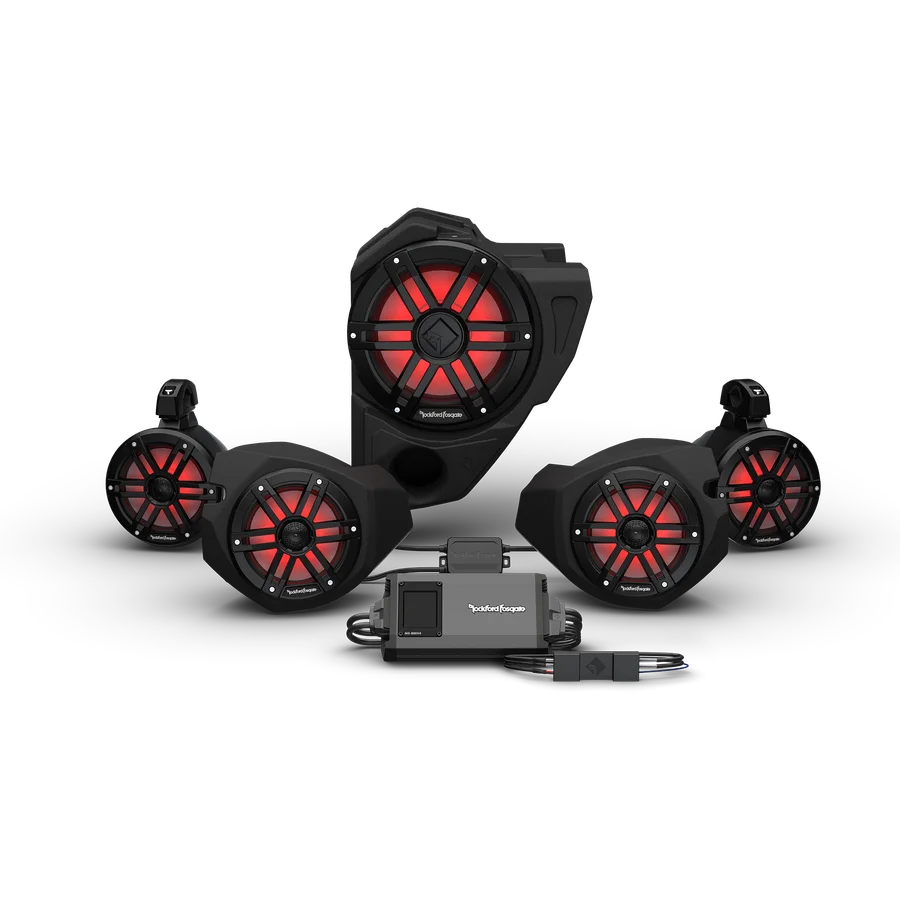 2014+ RZR Stage 4 Audio System For Ride Command (Gen-3)