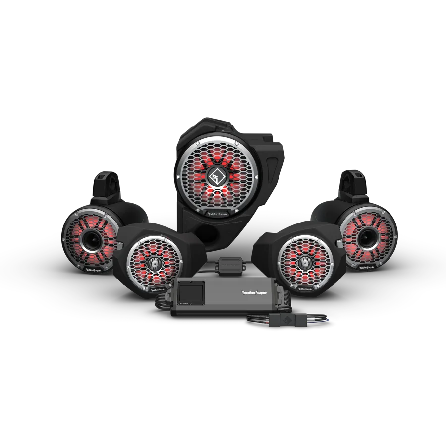 2014+ RZR Stage 6 Audio System For Ride Command (Gen-3)