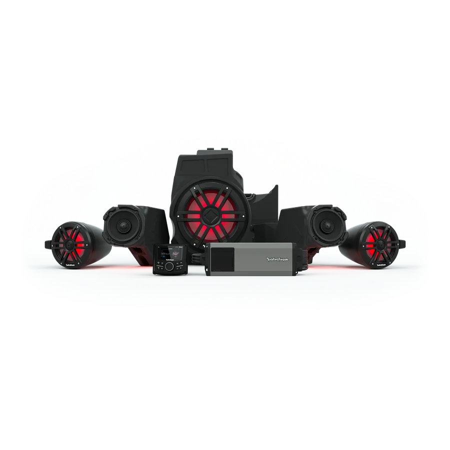 2019+ Stage 4 Audio System for Select RZR Pro XP, Pro R, and Turbo R Models