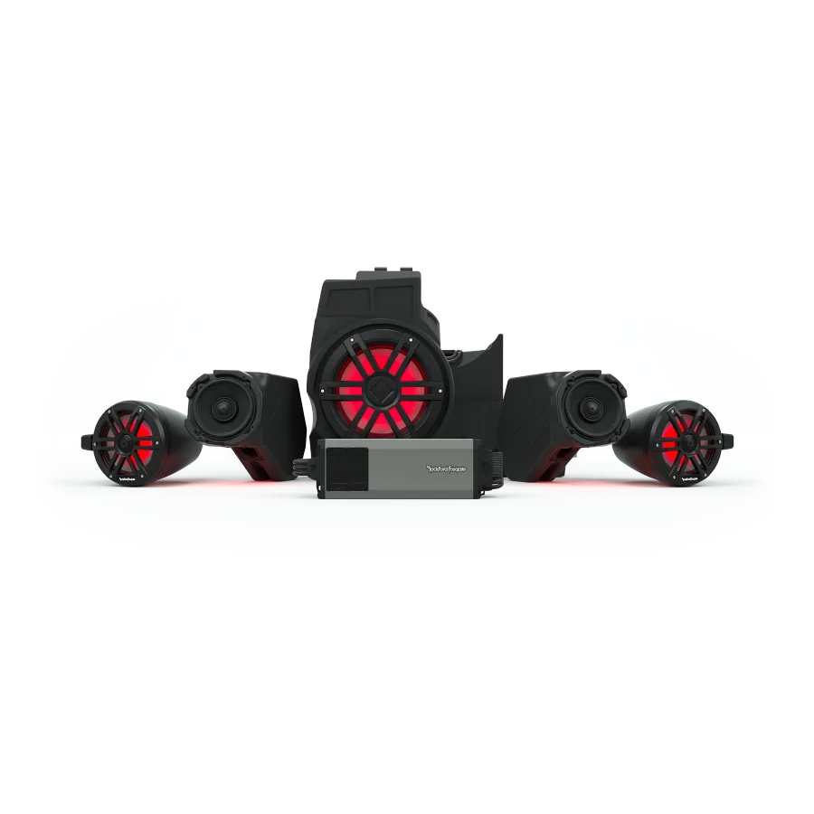 2019+ Stage 4 Audio System for Select RZR Pro XP, Pro R, and Turbo R Models with Ride Command
