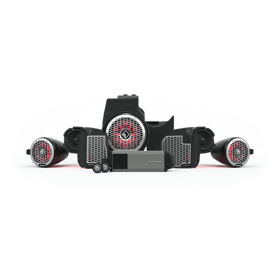 2019+ Stage 5 Audio System for Select RZR Pro XP, Pro R, and Turbo R Models with Ride Command