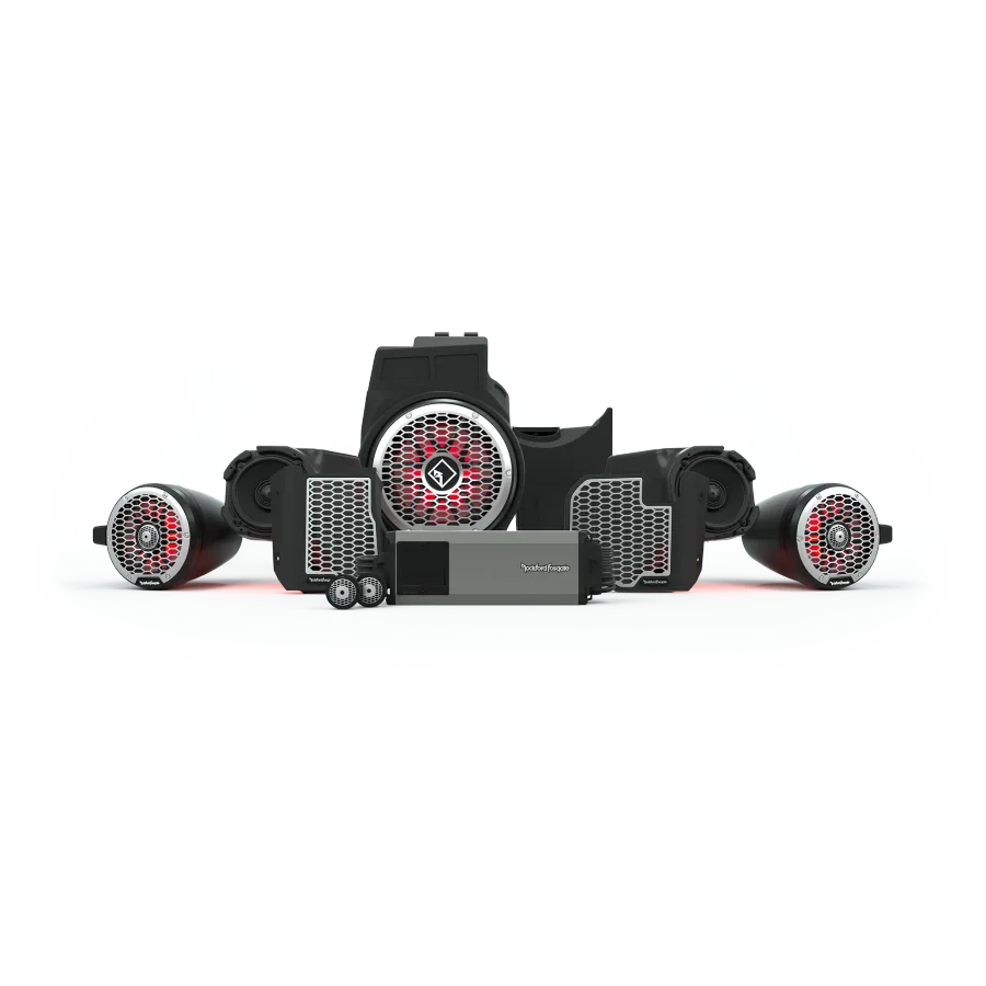 2019+ Stage 5 Audio System for Select RZR Pro XP, Pro R, and Turbo R Models with Ride Command
