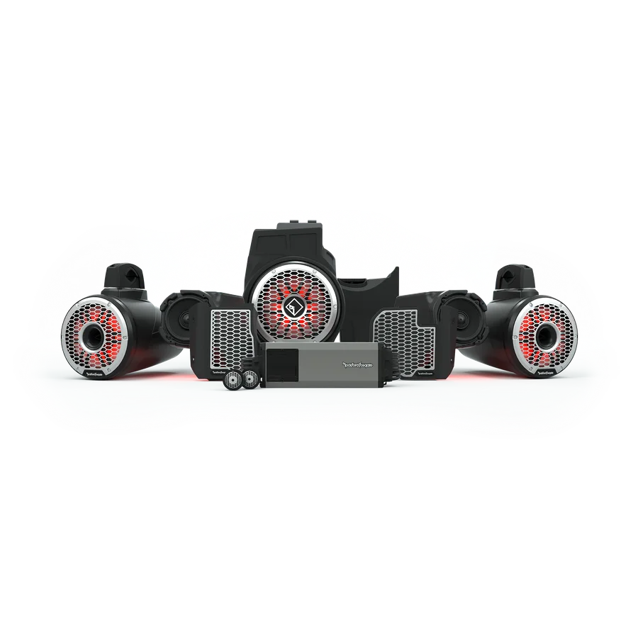 2019+ Stage 6 Audio System for Select RZR Pro XP, Pro R, and Turbo R Models with Ride Command