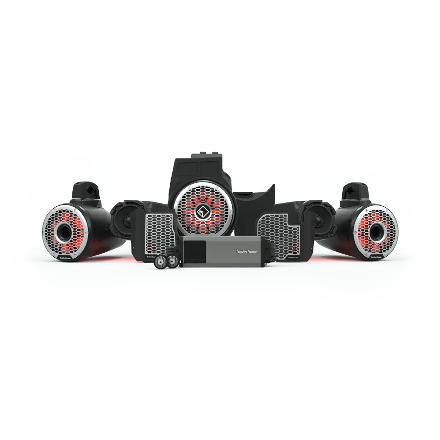 2019+ Stage 6 Audio System for Select RZR Pro XP, Pro R, and Turbo R Models with Ride Command