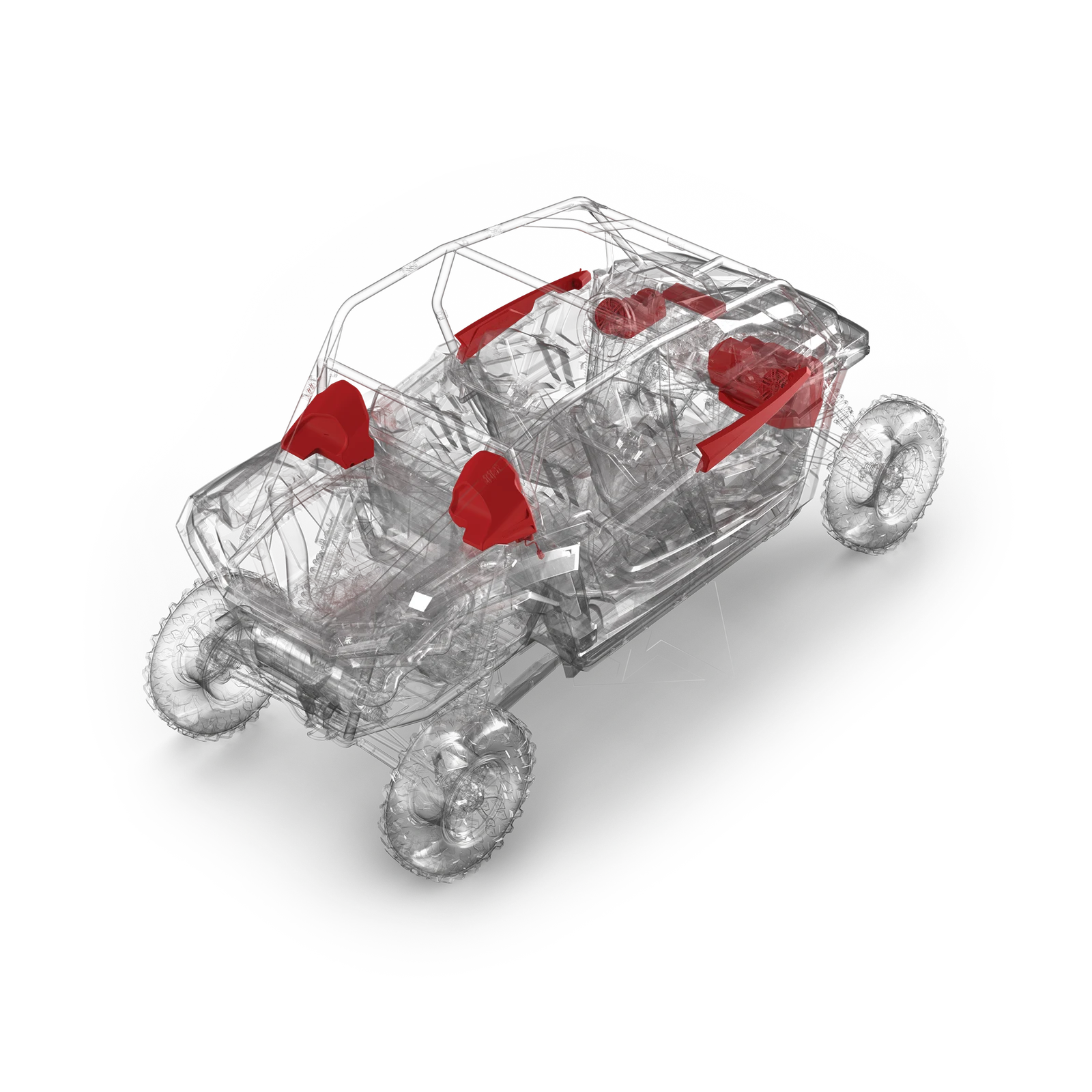 Stage 6 Aftermarket 1,500-Watt Audio System for 2024+ RZR XP w/ Ride Command