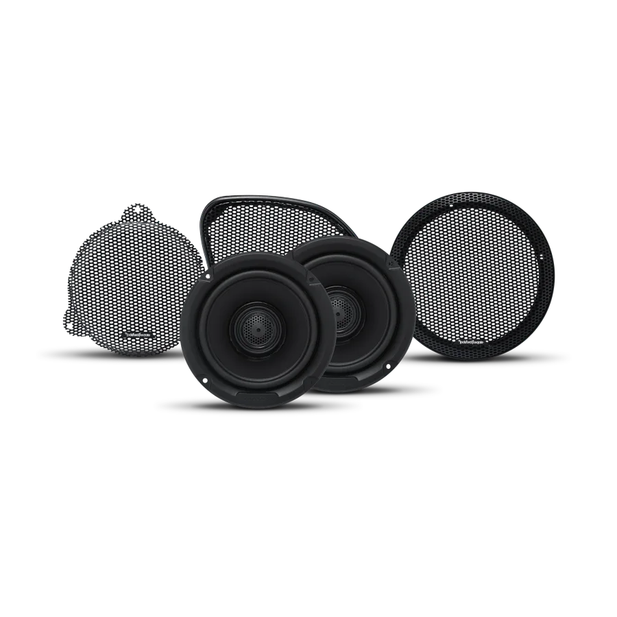 Harley-Davidson® 6.5" Full Range Upper/Lower Fairing and Tour-Pak Speakers (2014+)