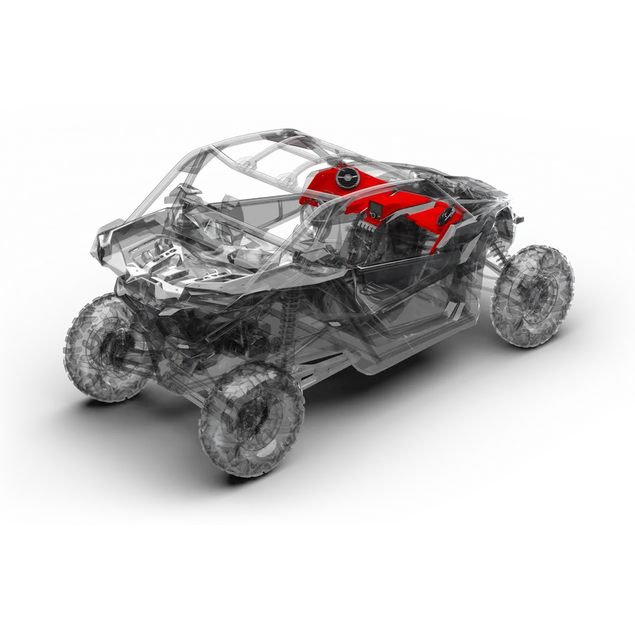 X3 Stage 2: Stereo and front speaker kit for 2017-2018 Maverick X3 models (Gen-1)